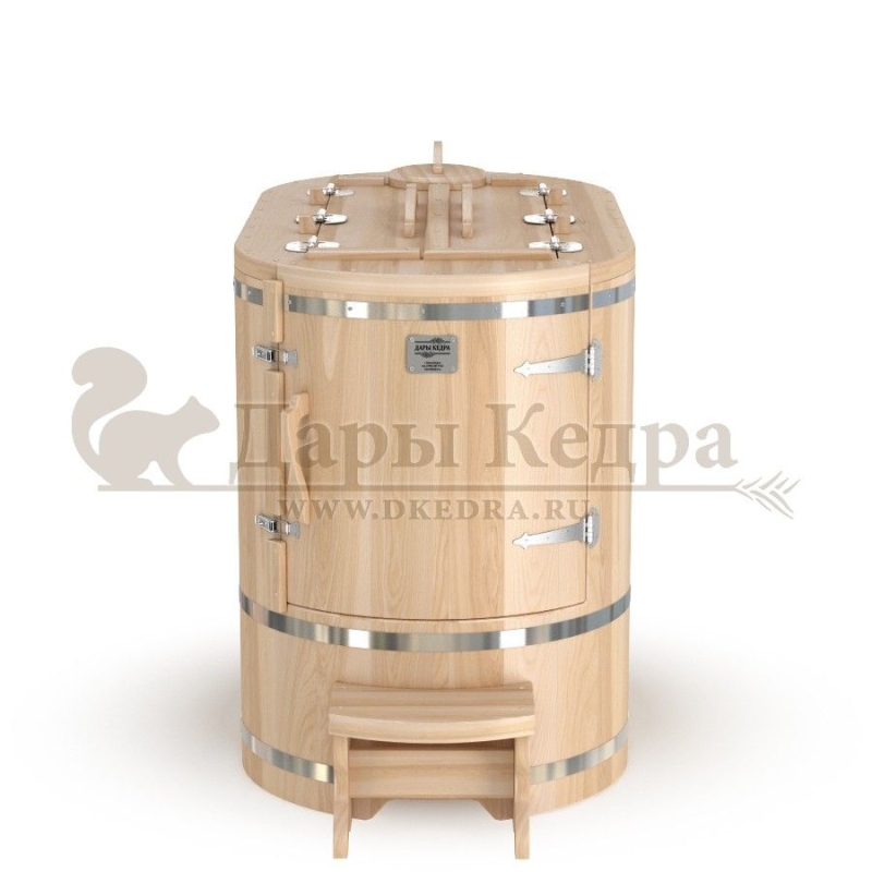 Кедровая бочка (фитобочка) полулежачая «Классическая»